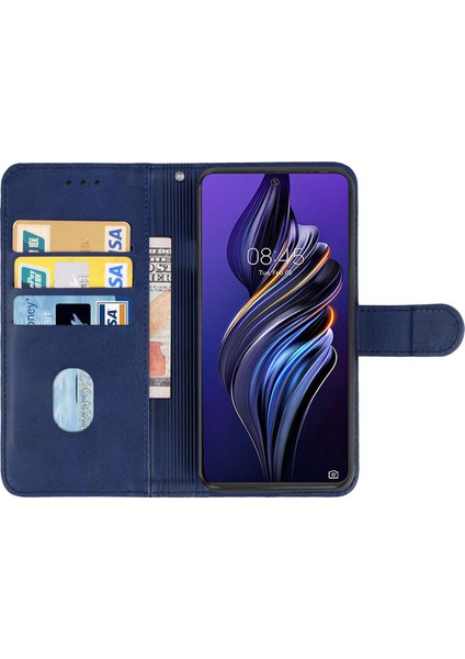 Tecno Pova 3 Mavi Için Deri Telefon Kılıfı (Yurt Dışından) modelleri
