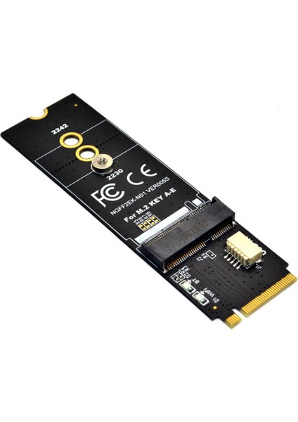 M.2 Key-M - M.2 Ngff Pcıe Protokolü Kablosuz Ağ Kartı Modülü Için Key Ae/e Adaptör Yükseltici Kartı (Yurt Dışından)