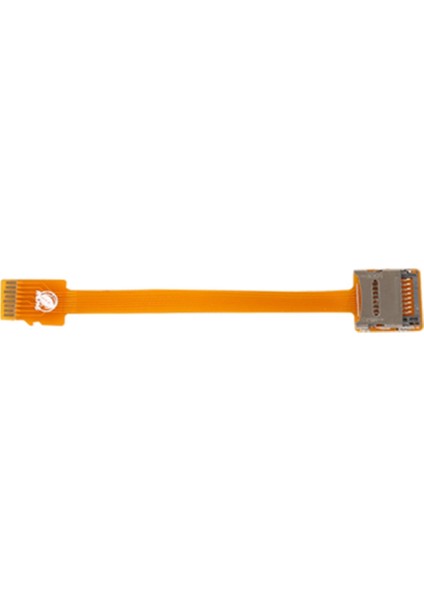 Mikro Sd / Tf Hafıza Kartı Kiti Erkek - Dişi Uzatma Kablosu Yumuşak Ribon Düz Fpc Kablo Genişletici 10 cm (Yurt Dışından) modelleri
