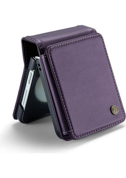 Samsung Galaxy Z Flip5 Mor Için Caseme C22 Rfıd Hırsızlık Önleyici Dava (Yurt Dışından)