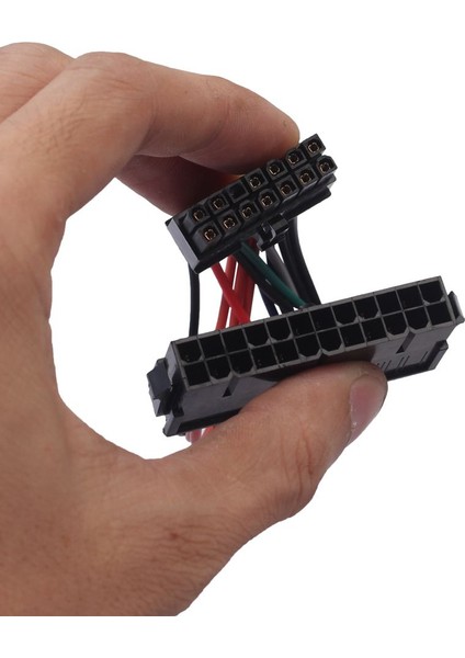 15 cm Güç Uzatma Kablosu Kablosu 18AWG Tel Atx 24 Pin 14 Pin Adaptör Kablosu Lenovo Ibm Dell Q77 B75 A75 Q75 Anakart (Yurt Dışından) modelleri