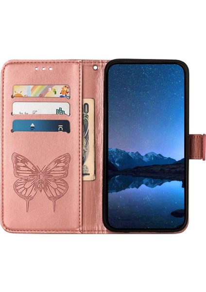 Infinix Note 40 Pro 5g Pembe Altın Için Kabartmalı Pu Kılıf (Yurt Dışından)