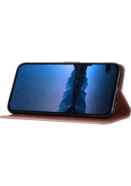 Infinix Note 40 Pro 5g Pembe Altın Için Kabartmalı Pu Kılıf (Yurt Dışından)