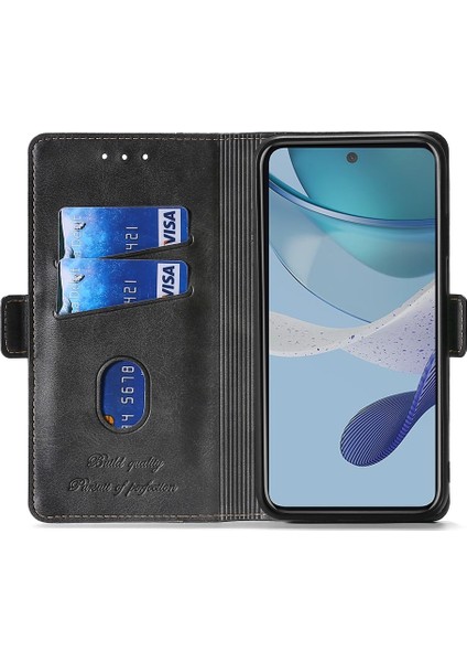 Tecno Camon 20 Premier 5g Siyah + Gri Için Kontrast Renkli Deri Kılıf (Yurt Dışından) fiyatları