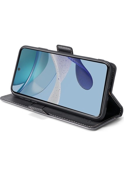 Tecno Camon 20 Premier 5g Siyah + Gri Için Kontrast Renkli Deri Kılıf (Yurt Dışından) fırsatları