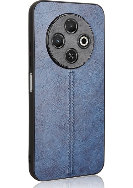 Tecno Spark 30C Mavi Için Inek Desenli Dikiş Telefon Kılıfı (Yurt Dışından) fırsatları