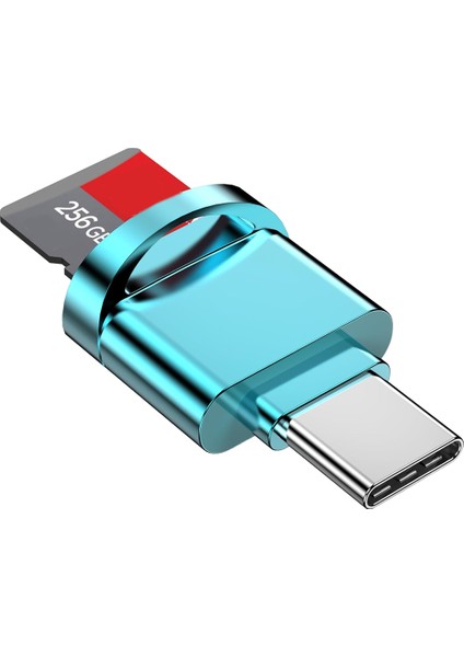 Micro-Sd Kart Okuyucu Adaptörü, USB Type C'den Micro-Sd/tf Kart Okuyucusuna Micro-Sd Kart Adaptörü Huaweı Type-C,a Için (Yurt Dışından)