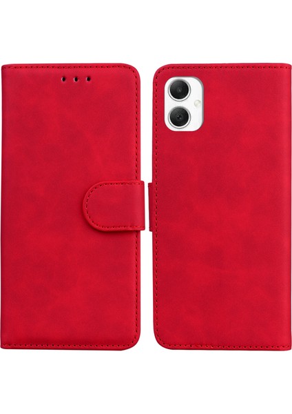 Samsung Galaxy M35 Mavi Için Kabartmalı Pu Kılıf (Yurt Dışından)