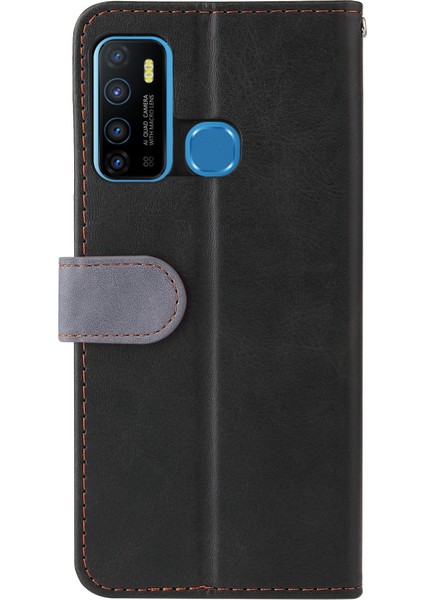 Infinix Hot 9 / Note 7 / X655C Gri Için Pu Kılıf (Yurt Dışından) modelleri