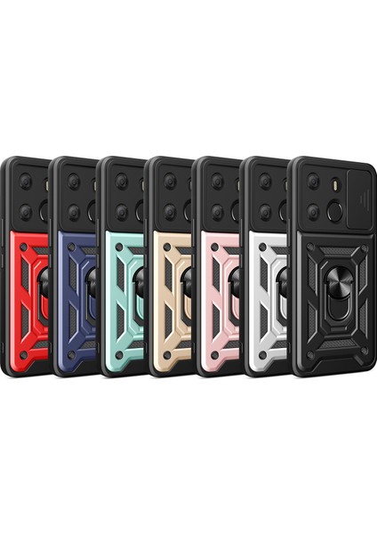 Tecno Pop 7 Pro / Spark Go 2023 Gümüş Için Tpu+Pc Koruyucu Kılıf (Yurt Dışından) fiyatları