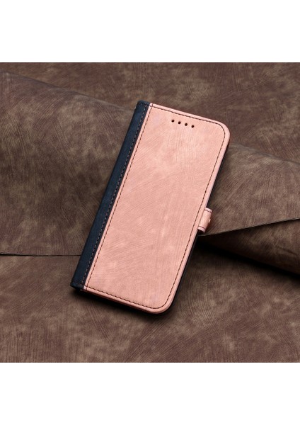 Infinix Zero 40 4g / Zero 40 5g Pembe Için Yan Tokalı Deri Kılıf (Yurt Dışından)