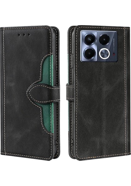 Infinix Note 40 5g Siyah Için Skin Fe Deri Kılıf (Yurt Dışından)