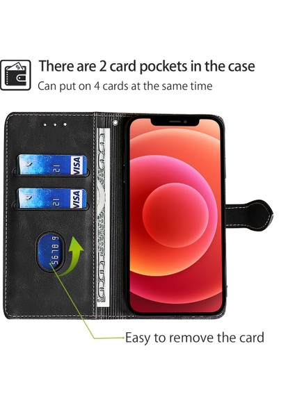 Infinix Note 40 5g Siyah Için Skin Fe Deri Kılıf (Yurt Dışından)