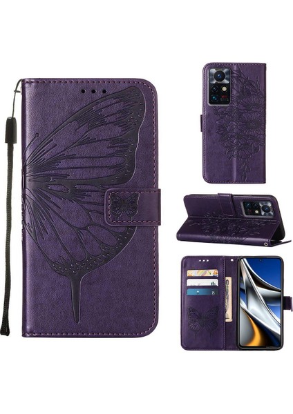 Infinix Zero x Neo Koyu Mor Için Kabartmalı Kılıf (Yurt Dışından)