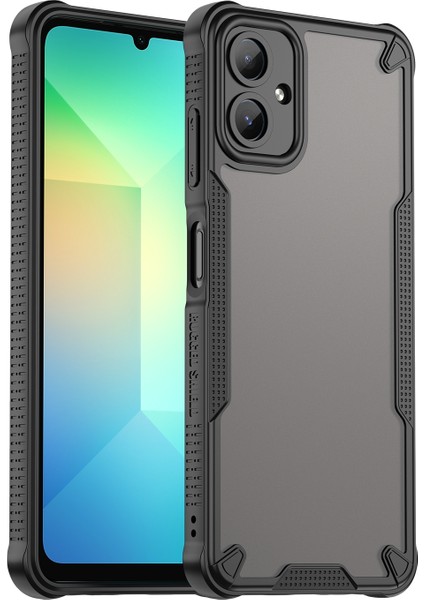 Samsung Galaxy A06 4g Siyah Pc Hibrit Tpu Kılıf (Yurt Dışından)