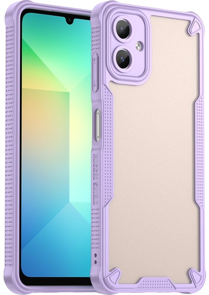 Samsung Galaxy A06 4g Siyah Pc Hibrit Tpu Kılıf (Yurt Dışından)