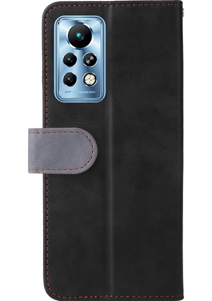 Infinix Note 11 Pro Gri Için Pu Deri Kılıf (Yurt Dışından)