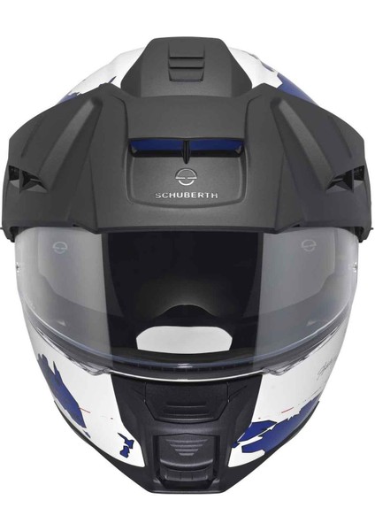 E2 Atlas Blue Çene Açılır Kask