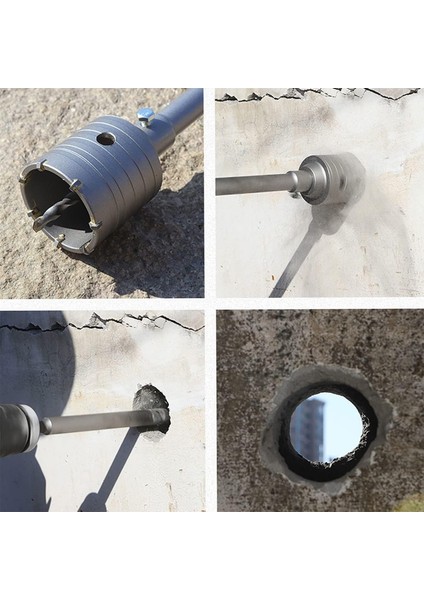 Adaptörlü Metal Sds Plus Elmas Panç Ø 50 mm Çap Delik Oyuk Açma Delme Buat Açma Testeresi 1 Adet fiyatları
