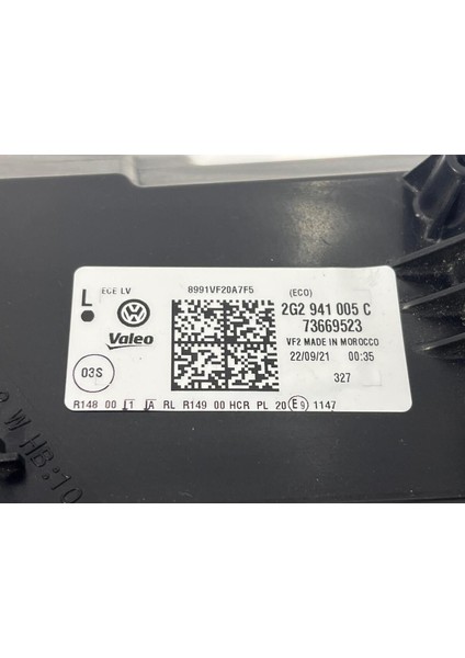 Volkswagen Polo Sol Far Orjinal indirimleri