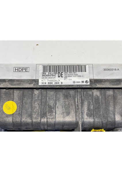 3C0880204B 3C0880204F Volkswagen Passat B6 Ön Yolcu Hava Yastığı