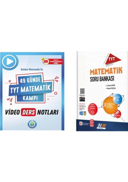 49 Günde Tyt Matematik Video Ders Notları ve Hız ve Renk Tyt Matematik Soru Bankası