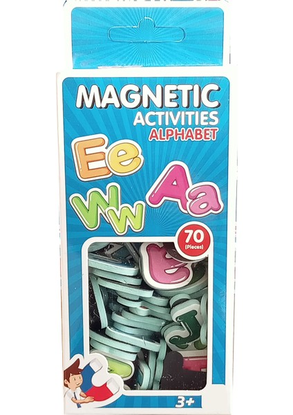 70 Parça Manyetik Alfabe Seti
