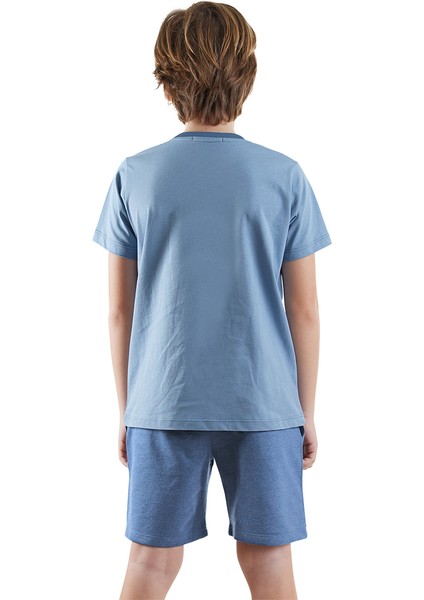 Dinolar Erkek Çocuk T-Shirt Şort Takım