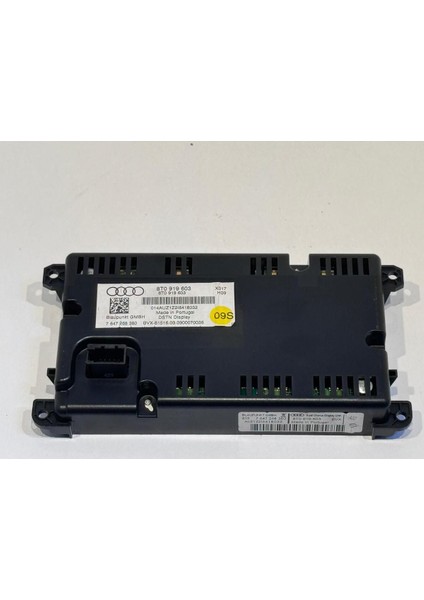 8T0919603 Audı A4 A5 A6 Multimedya Ekranı