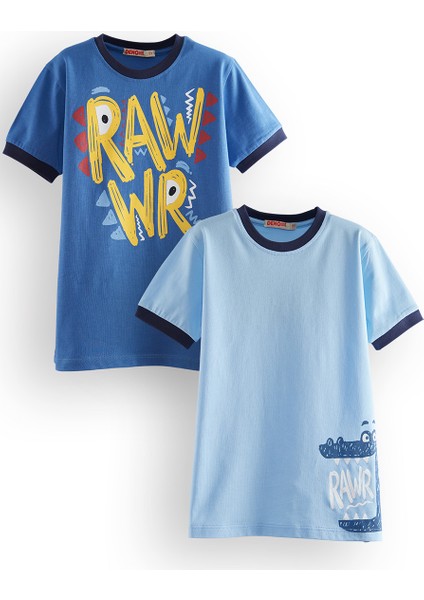 Rawr Erkek Çocuk 2'li Paket T-shirt