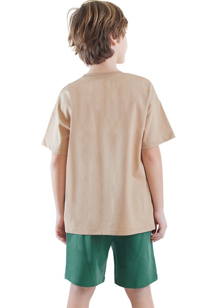 Summer Dino Erkek Çocuk T-Shirt Şort Takım fiyatları