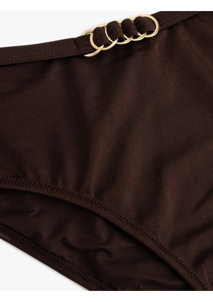 Aksesuar Detaylı Yüksek Bel Bikini Altı modelleri