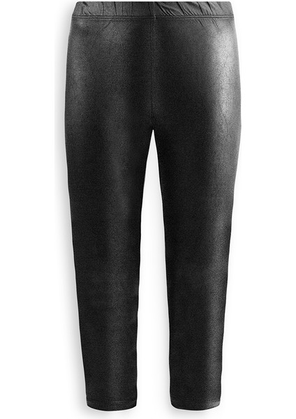 Siyah Kız Çocuk Disko Parlak Tayt modelleri