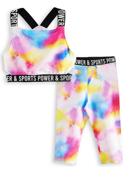 Batik Kız Çocuk Crop Top Spor Tayt Takım modelleri