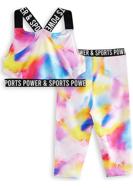 Batik Kız Çocuk Crop Top Spor Tayt Takım fırsatları