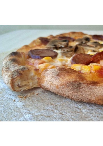 ÇELİK PİZZA TAŞI ® - (40 cm x 35 cm x 0,6cm)
