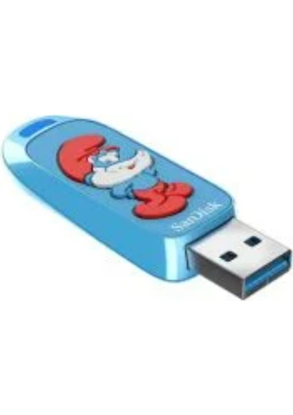 Smurfs 128GB USB 3.2 Nesil 1 Flash Bellek SDCZIS-128G-G46