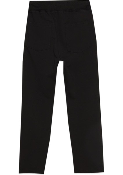 Kız Çocuk Lastikli Ribana Bel Kanvas Çocuk Pantolonu Okul Pantolon fırsatları