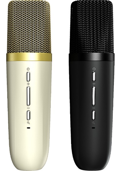 Vocalist 100 Kablosuz Bluetooth 5.0 25W Rgb Aydınlatmalı Bt/aux/sd Kart Girişli Tws Mikrofonlu Taşınabilir Karaoke Sistemi Hoparlör Gümüş