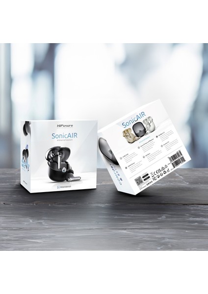 Sonicaır Kablosuz Bluetooth 5. 4 Ipx5 Su Geçirmez Enc 4 Mikrofonlu Tws Kulak Içi Kulaklık Gold