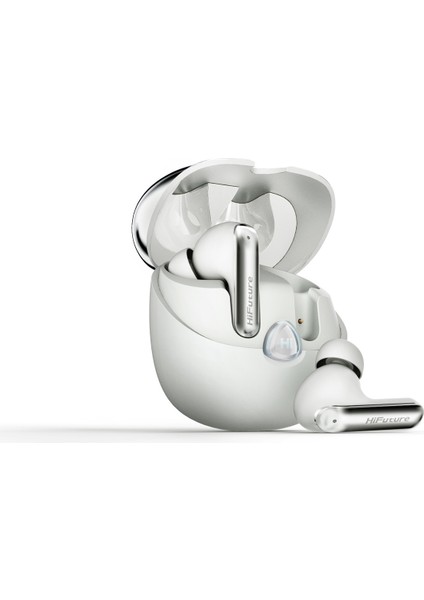 Sonicaır Kablosuz Bluetooth 5. 4 Ipx5 Su Geçirmez Enc 4 Mikrofonlu Tws Kulak Içi Kulaklık Beyaz