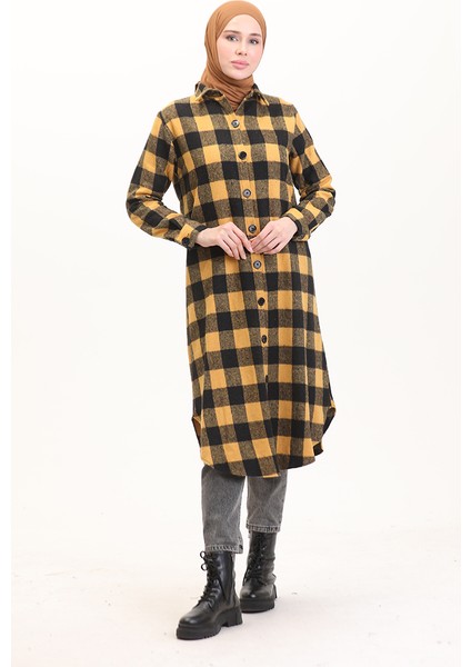 Ekose Tunik 1056-03 Hardal fiyatları