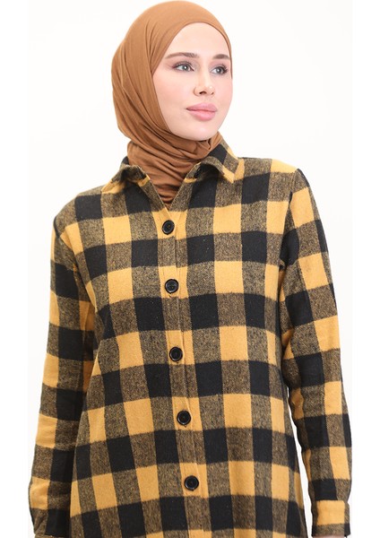 Ekose Tunik 1056-03 Hardal modelleri