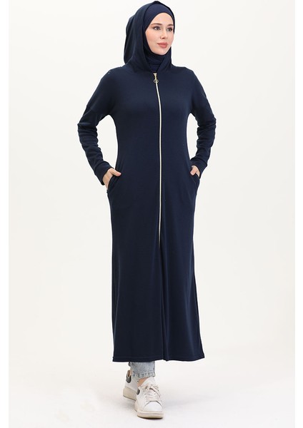 Fermuarlı Spor Kap 9626-01 Lacivert