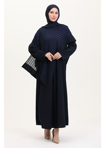 Büyük Beden Fileli Takım 5504-02 Lacivert fiyatları