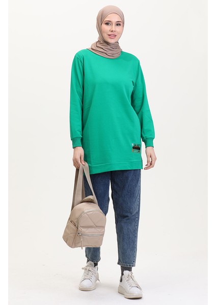 Iki Iplik Penye Tunik 280128-16 Yeşil fiyatları