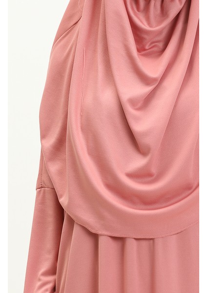 Tek Parça Namaz Elbisesi 1712-03 Pudra fırsatları