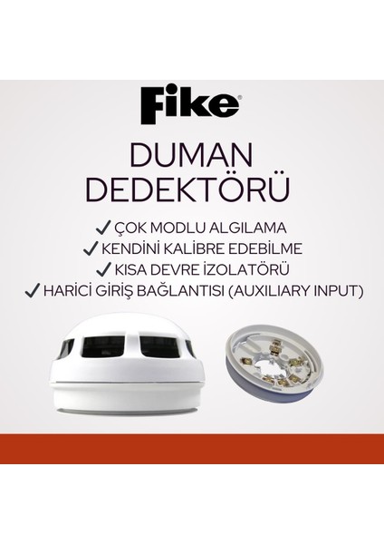 Sita Duman Dedektörü – Montaj Tabani Dahil, Yüksek Hassasiyetli Güvenlik Cihazı