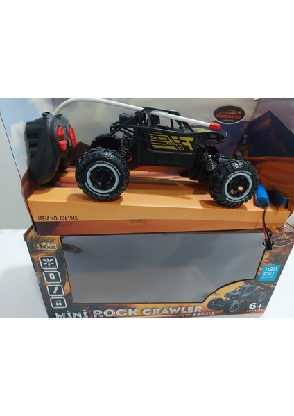 R/c 1:20 Şarjlı Kumandalı Full Fonksiyon Rock Crawler Araba