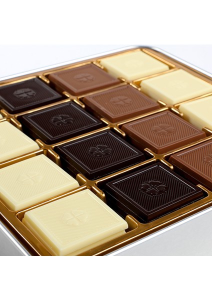 Fildişi Sütlü Bitter 64 Adet Madlen Çikolata (Metal Kutu) indirimleri